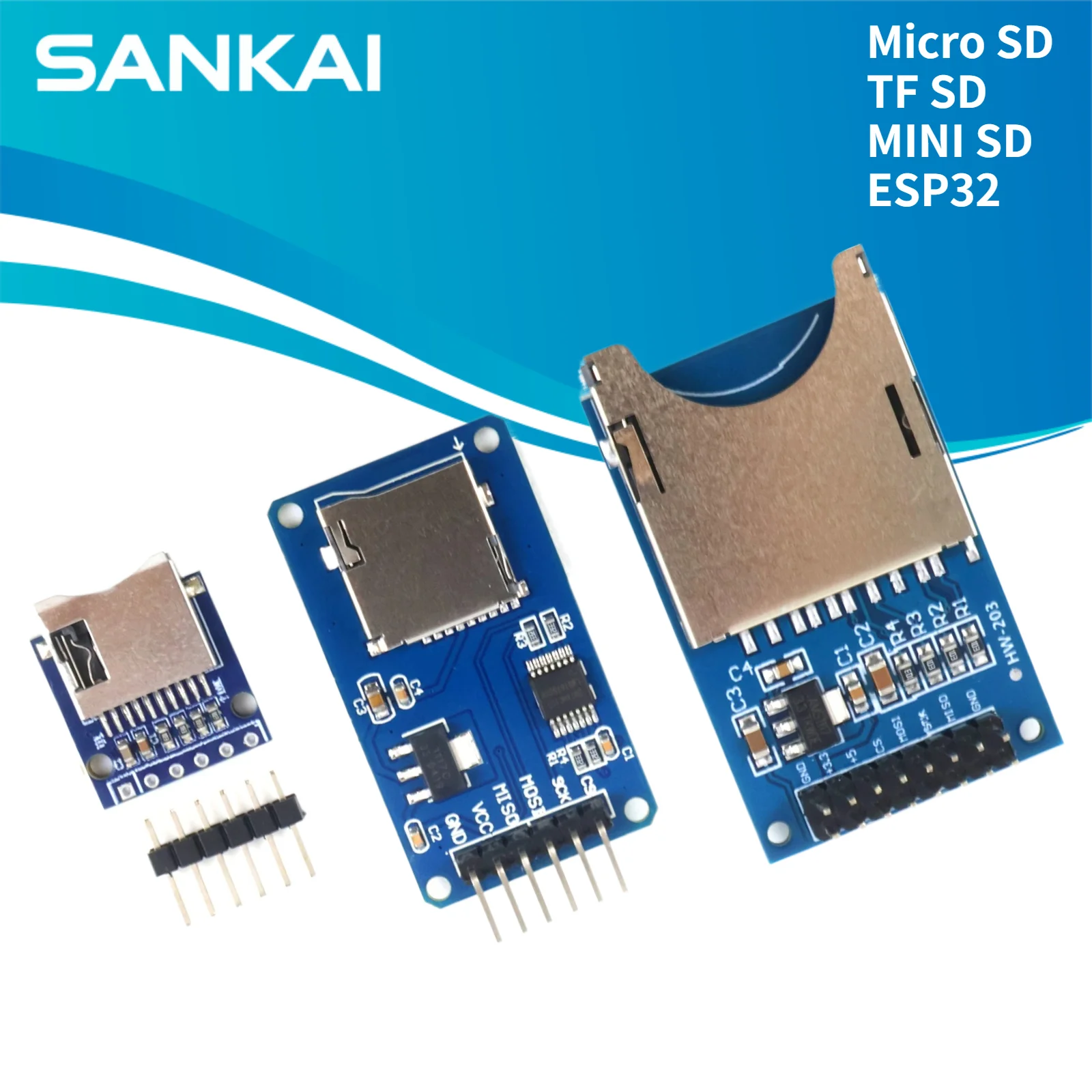modulo-leitor-de-cartao-micro-sd-tf-sd-mini-sd-33v-5v-interface-spi-com-conversor-de-nivel-para-arduino-esp32-raspberry-pi-data-logger