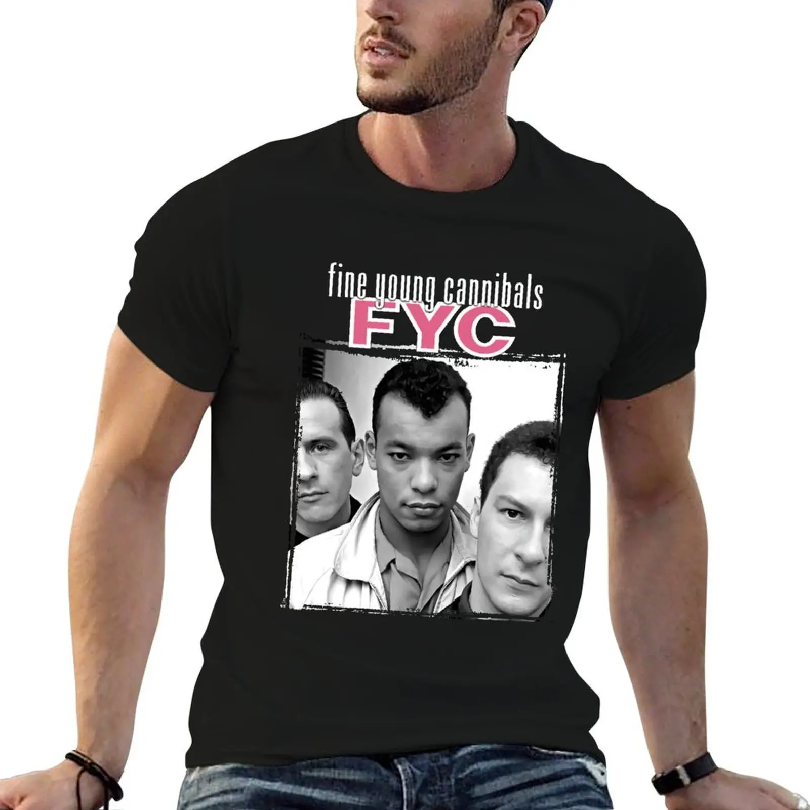 Fine young cannibals (fyc) T-Shirt baggy shirts cotton man t-shirts funny t shirts men