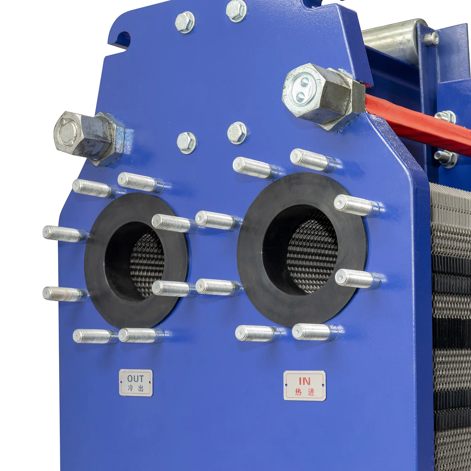 PL80P Gasket Plate Heat Exchanger High-Efficiency Compact Unit for Industrial Hydraulic Oil Cooling 220V/380V Max 50m/h