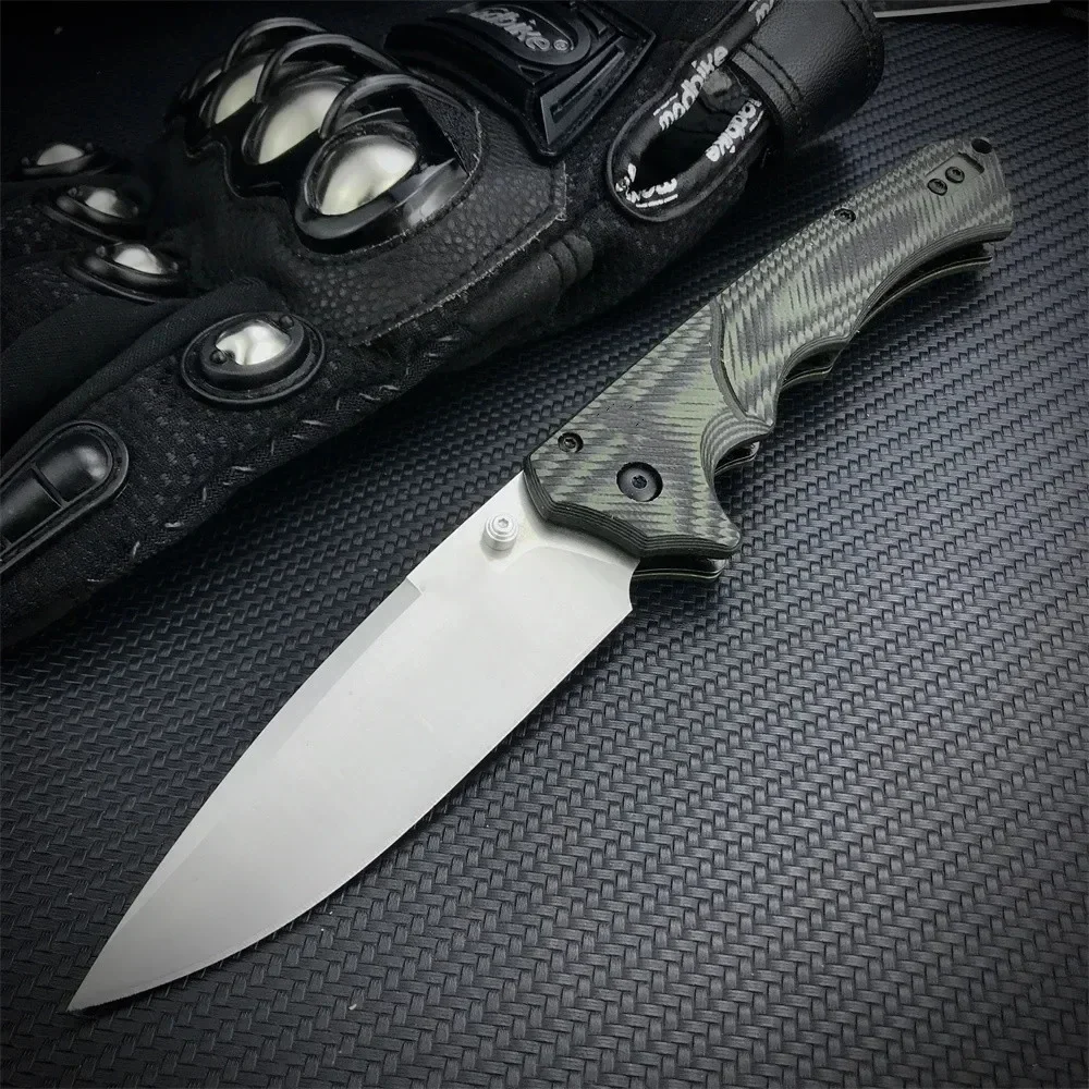 BM 615BK Folding Knife S30V Blade G10 Handle Hunting Knife Outdoor Camping  Rescue Survival Tools Self Defense Tactical Knife