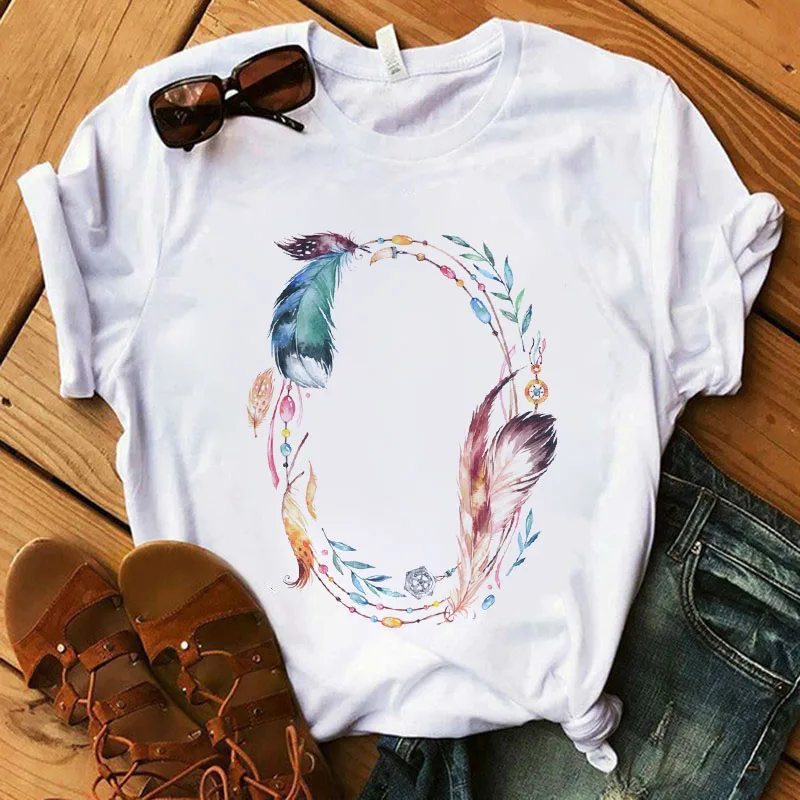 H18  Women Short Sleeves T-shirt Bottoming Shirt Round Neck or V Neck Shirt Black White Solid Color Top Homewear T-shirt