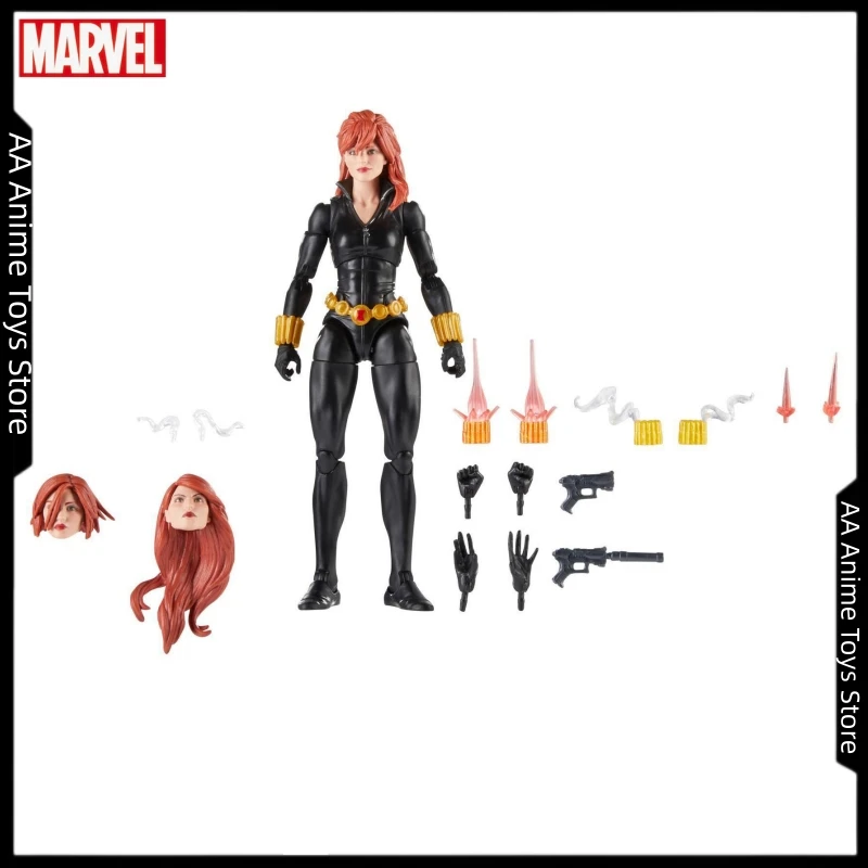 

Marvel Legends Beyond Earth's Mightiest Black Widow 6" Action Figure Avengers 60th Anniversary Exclusive Doll Toys Model