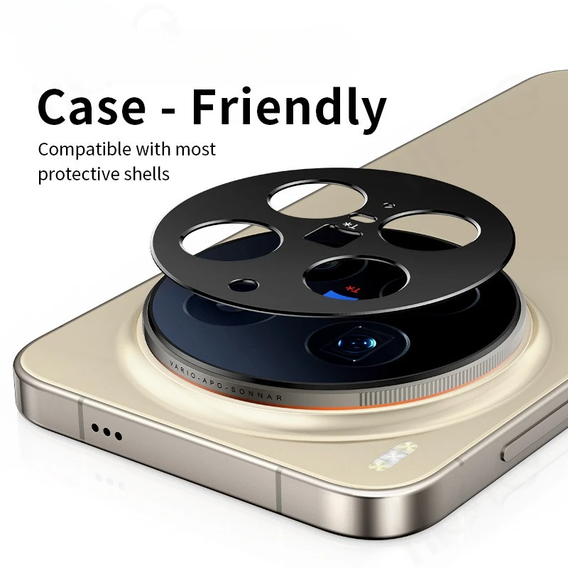 الألومنيوم معدن كاميرا خلفية حماة ل Vivo X300 برو غطاء للعدسات حامي الشاشة ل VIVOX300 X300Pro عدسة حلقة الفيلم #3