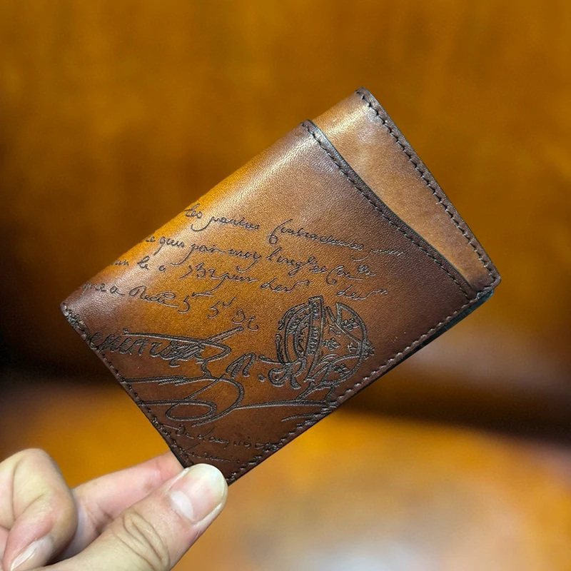 DIMY 2026 New Genuine Pickup Bag Men's Card Clip Document Set Exquisite Card Bag