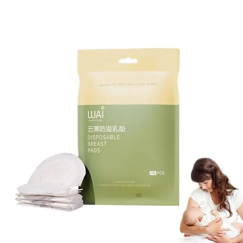 

Breast Pads For Leaking Milk Postpartum Pads For Breastfeeding Breathable Ultrathin Highly Absorbent Breastfeeding Essentials