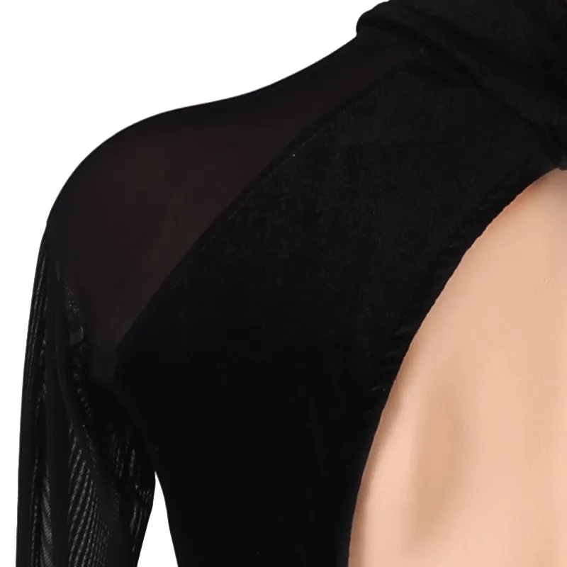 Nieuwe Zwarte Latin Dance Professionele Competitie Kleding Kwastje Jurk Vrouwen Sexy Bal Rok Oefenkleding Prom Kostuum Aangepast