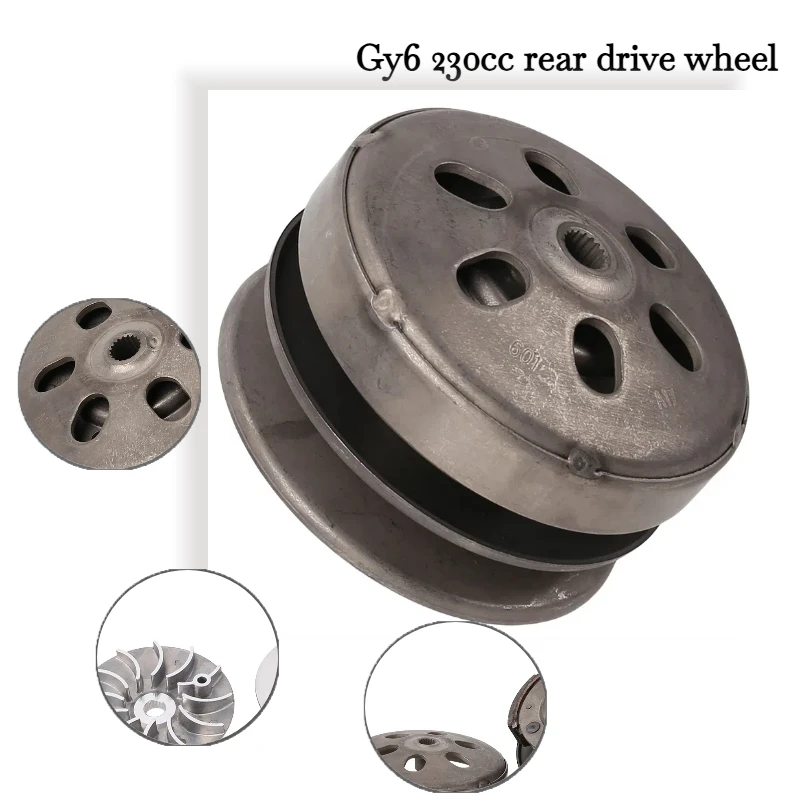 

Запасная часть двигателя для четырехколесного пляжного квадроцикла 230CC с двигателем GY6, приводом сцепления и колесным приводом.