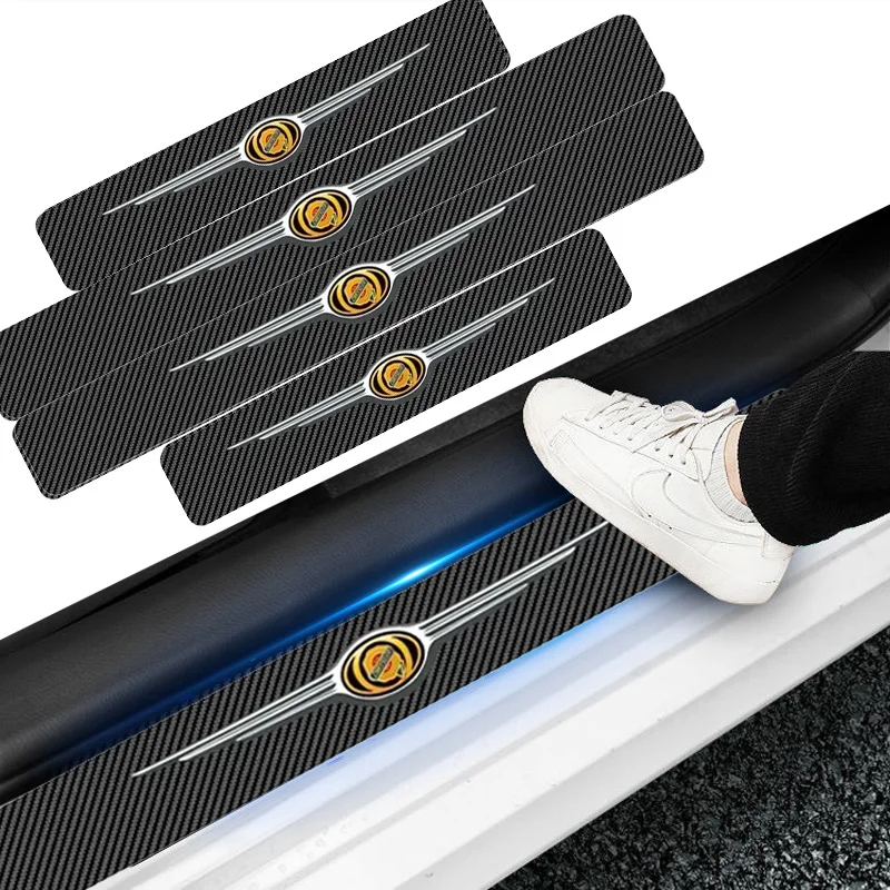 Автомобильная наклейка устойчивая к царапинам Защитная полоса порогового порога из углеродного волокна для Chrysler 300C 300M PT Cruiser Grand Voyage 200 Town Автомобильная наклейка устойчивая к царапинам Защитная полоса порогового порога из углеродного волокна для Chrysler 300C 300M PT Cruiser Grand Voyage 200 Town