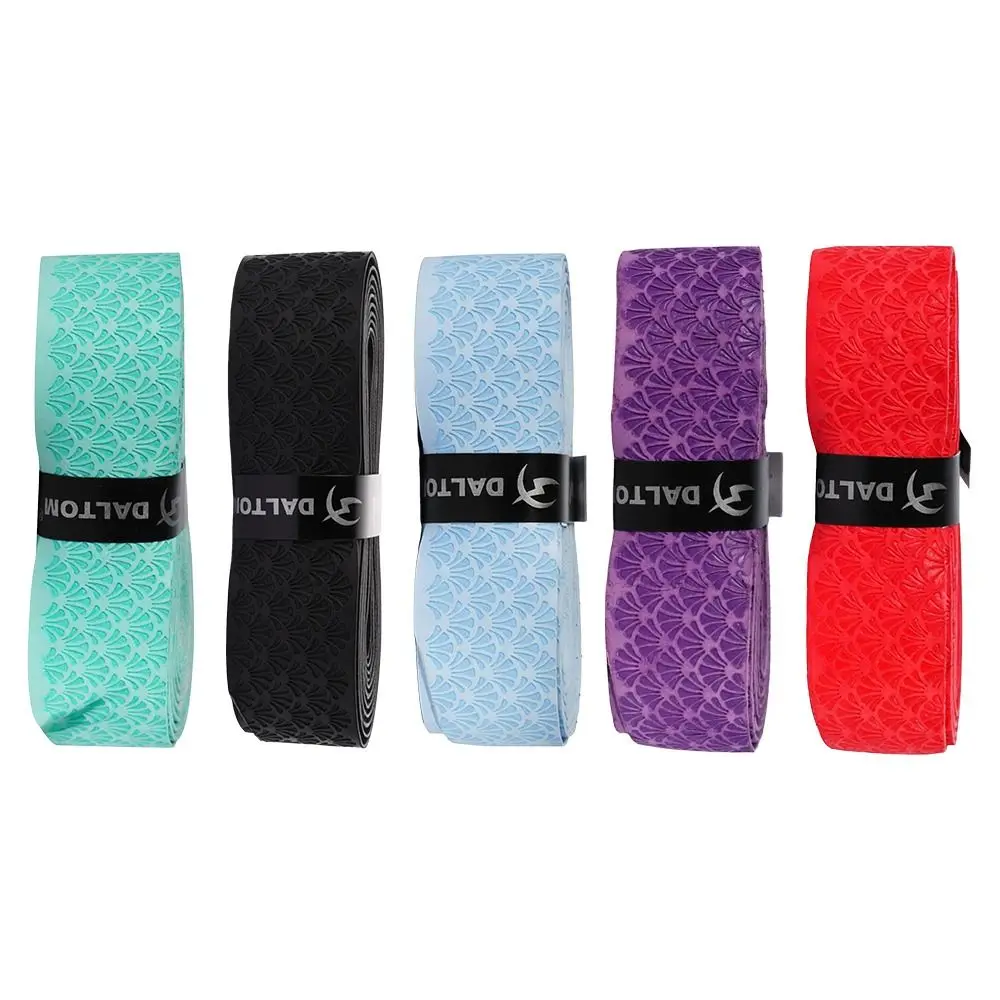 2M Badminton Handle Wrap Tape Embossing PU Tennis Racket Grip Tape Sweat-Absorbent Anti-slip Badminton Racket Grips Wrap