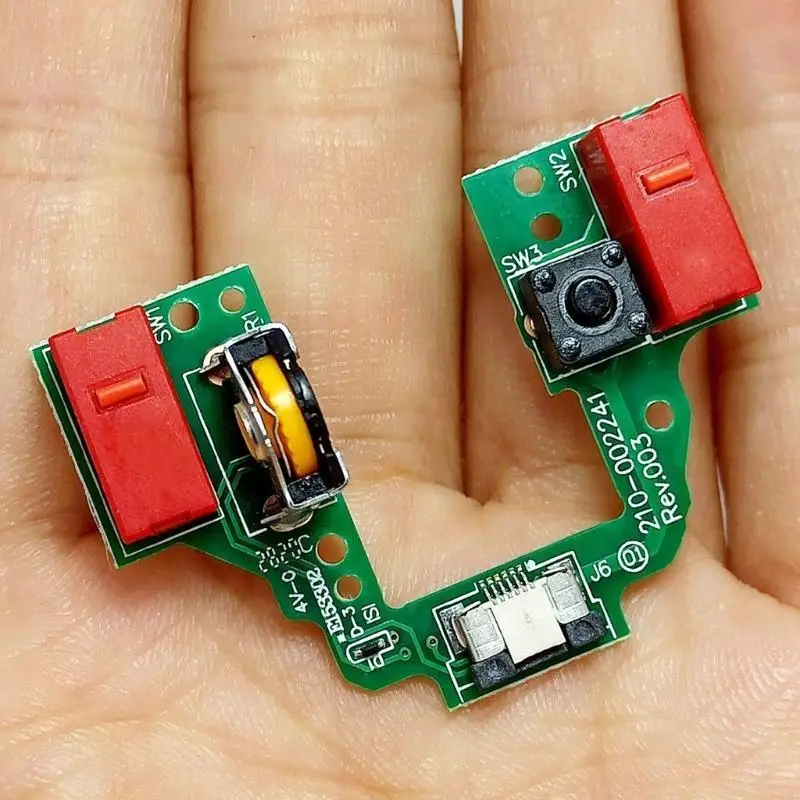 62KA Unabhängiges Maustastenmodul Externes Tastenmodul Mikroschalter-Tastenplatine, für W/Staubdichter Mikroschalter für G Pro X