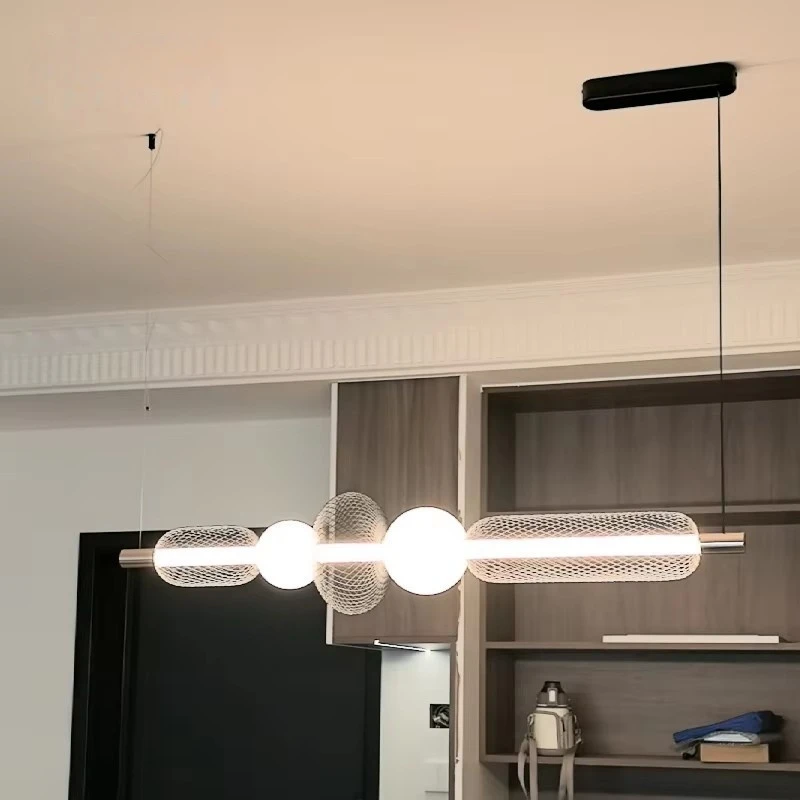 

Nordic Creative Iron Art Led Chandelier Designer Restaurant Bedroom Bar High End Pendant Lamp Hotel Atmosphere Decor Lighting