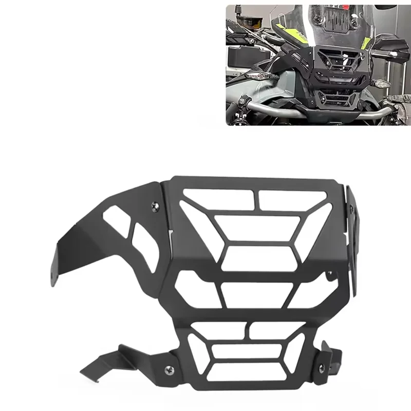 

For CFMOTO 450MT MT450 2024-2025 Motorcycle Headlight Guard Protection Protectors Net Cover Headlamp Grille Shields