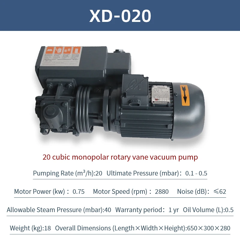 100-500 M³/h 220V 60Hz Low-Maintenance SV Oil-Sealed Vacuum Pump for Chemical Plants & OEM CNC Systems Low Pressure