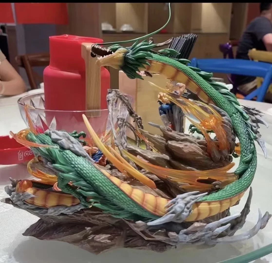 โมเดลซุปเปอร์ไซย่า ซุนโกคู VS เบจิต้า โยนเซย์ ขนาด 38 ซม. ดราก้อนบอล ดราก้อนเอฟเฟกต์พิเศษ อุปกรณ์ต่อพ่วงเกม ของตกแต่งโต๊ะทำงาน ของขวัญ ของเล่น