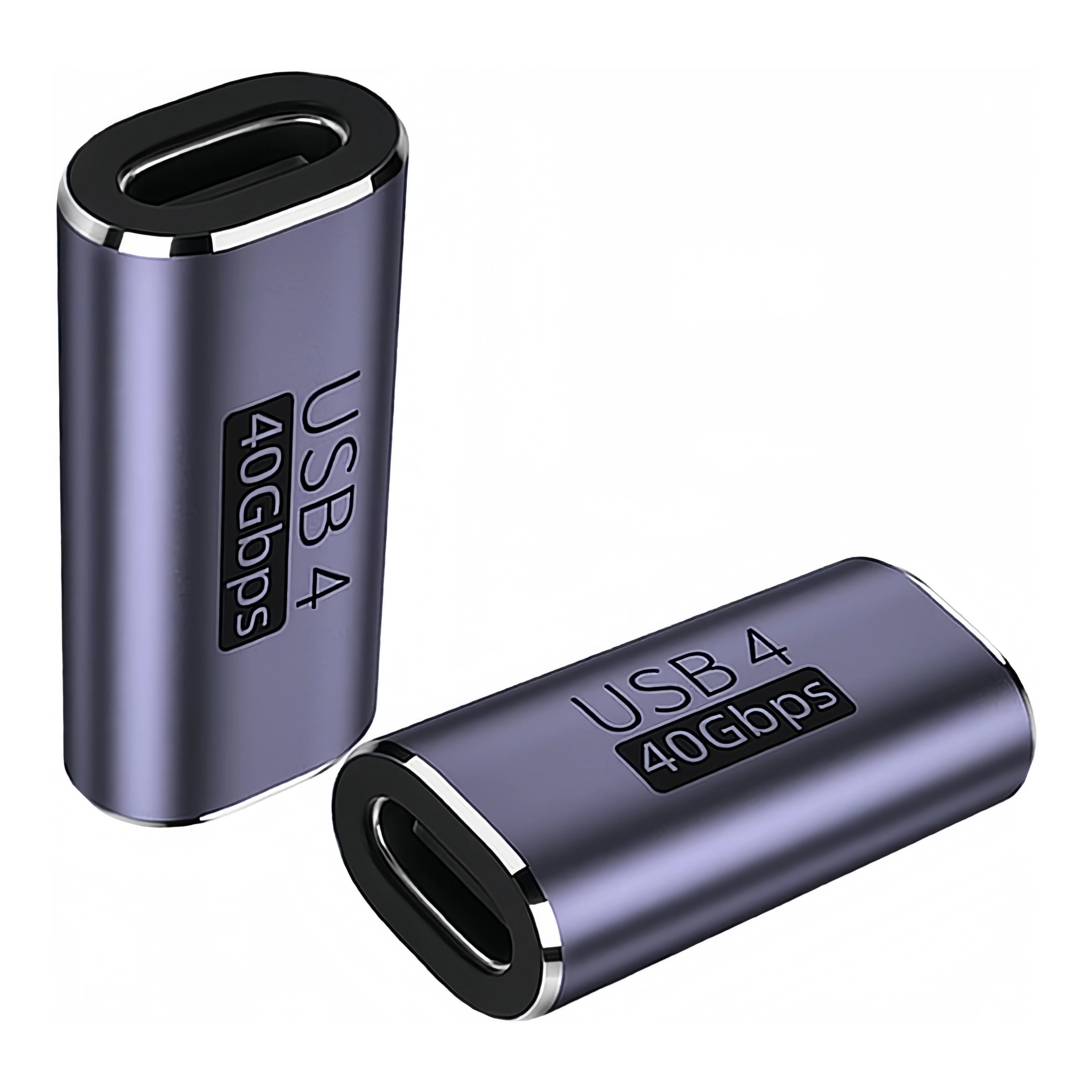 10 STKS 240 W USB C Adapter USB C Vrouwelijke Adapter Extender Compatibel USB4 Ondersteunt 240 W Opladen 40 Gbps Gegevensoverdracht 8 K/60 Hz AC Ma