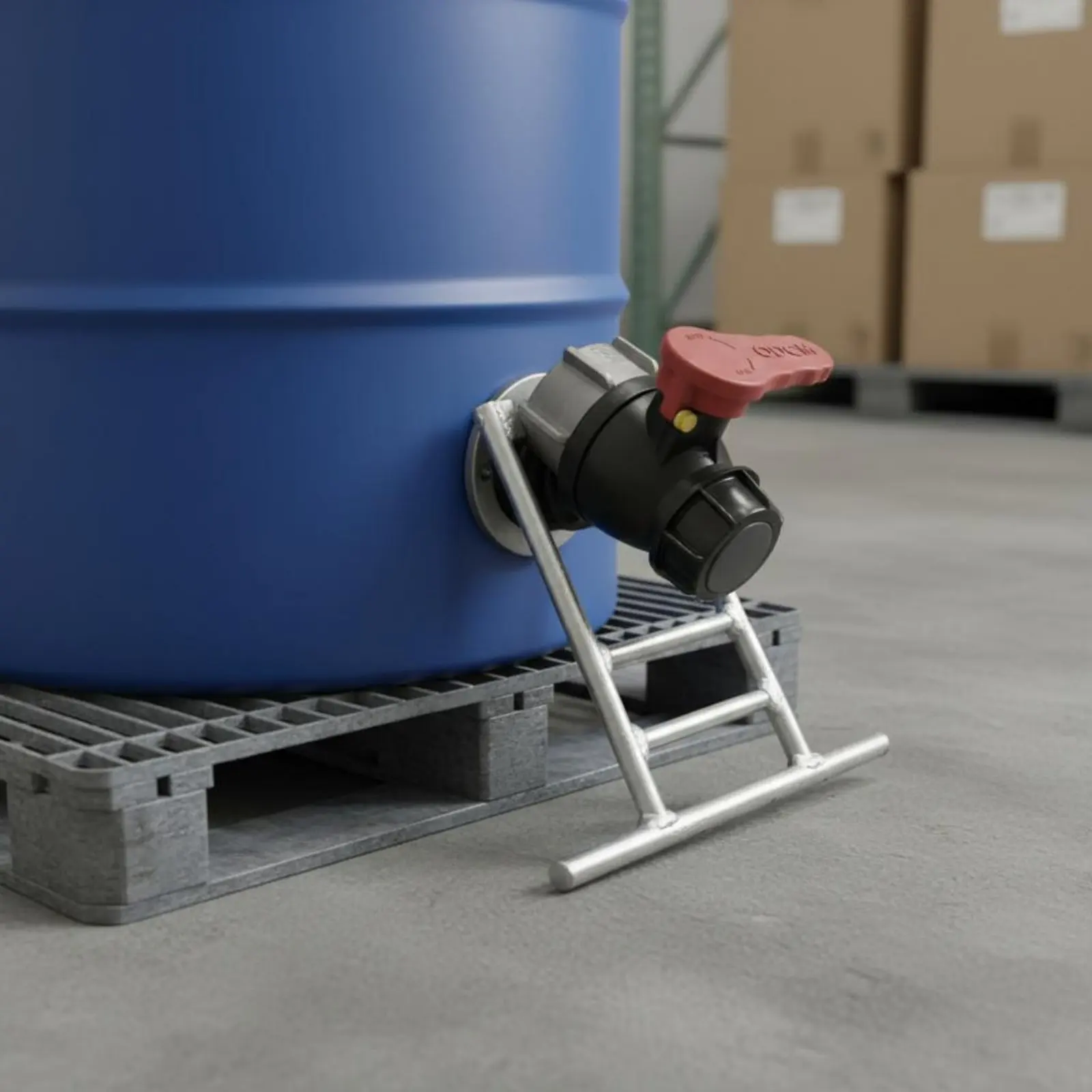 Bulk Container Flow Control Tool Sturdy Duty Bulk Container Tote Wrench Bulk Container Container Lid Spanner Multi-Functional