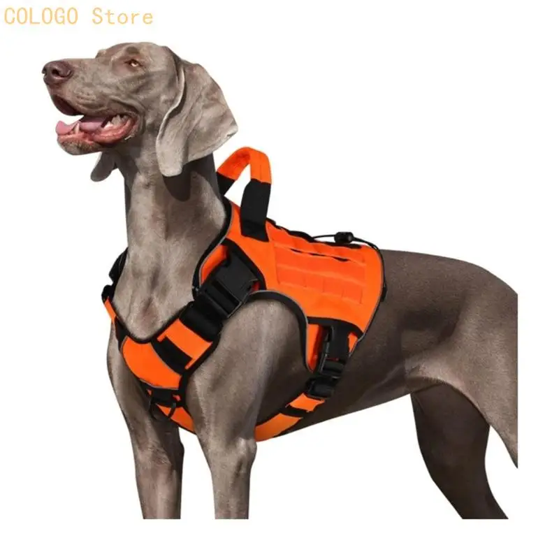 

Dog Training Harness Vest AntiPull Design Padded Chest Strap for Breeds Walking D0LD