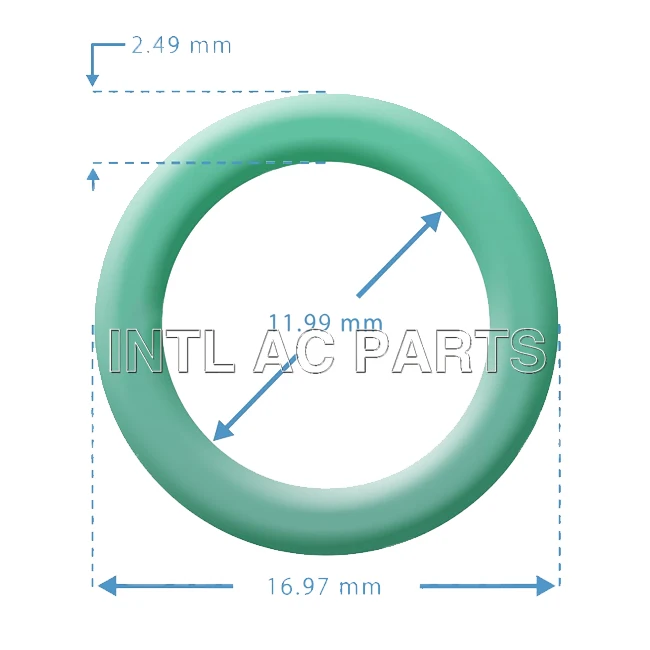 auto ac air conditioning compressor O RING KIT for O-Ring Grueso Verde #10 For GM Captive O-Ring GM DA6