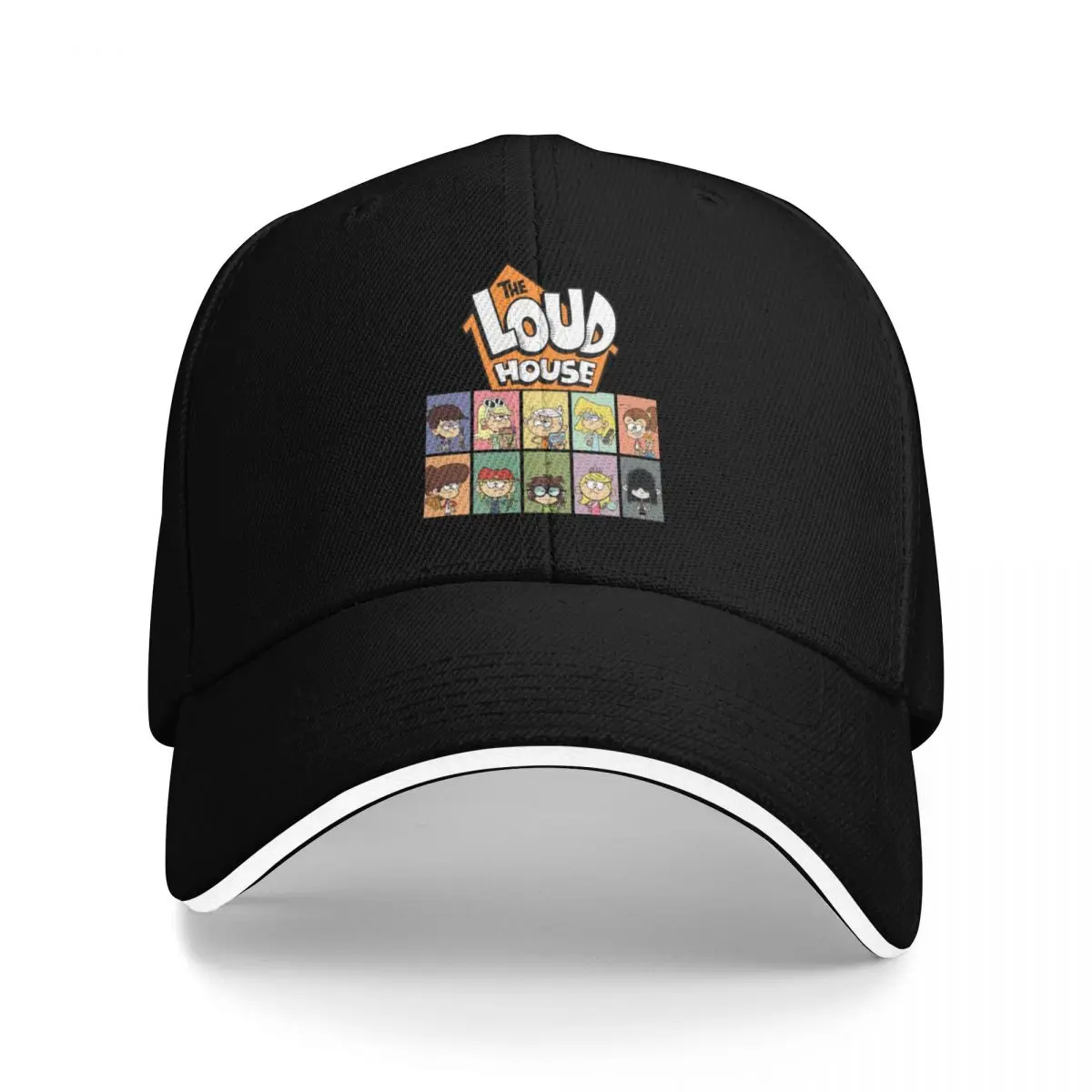 

The Loud House Characters Baseball Cap Beach Bag Sunhat Caps Women Men's