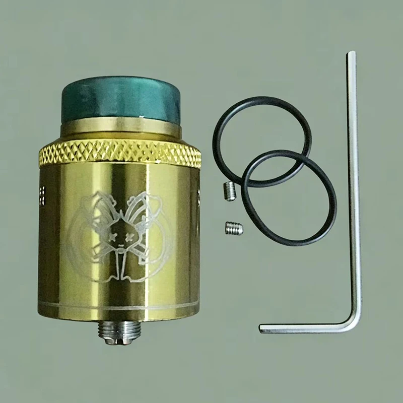 DROP DEAD RABBIT Tank rda Replacement 24mm Adjustable Airflow 510 810 Drip Tips Pin Single Dual Coil Tank accessorie - view 6