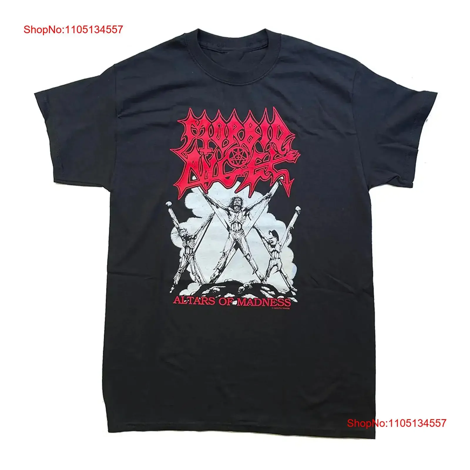 

Morbid Angel Altars Of Madness Crucifixion T Shirt Black S 5XL 1N0112 vintage Washed Stylish Casual Breathable Comfortable