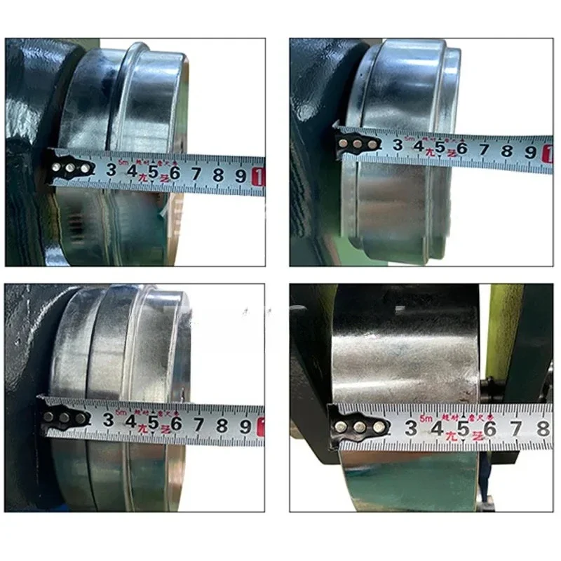 F1.5x1100 Manual Sheet Metal Bending Forming Modification Equipment Aluminum Copper Plate Curved Surface Processing Wheel Tools