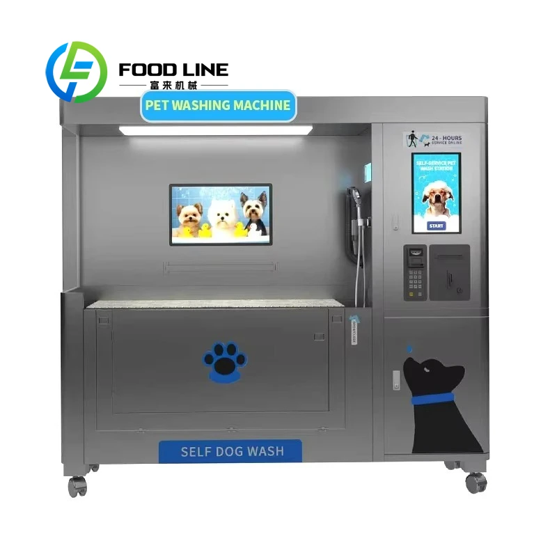 Customized New Design Self Service Dog Washing Station Large Pet Bathing Machine with Custom Sticker for Big Dog Grooming Care