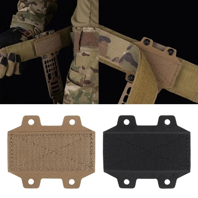 Tactical Hook And Loop Bridge Tactical Modular Holster Adapter Mounting For Panel Two-piece Battle Belt System Tactical Gear