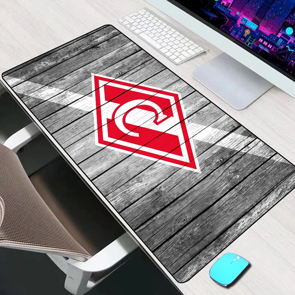 Spartak Large Mouse Pad Gaming Accessories Mouse Mat Keyboard Mat PC Gamer Desk Pad Silicone Computer Mousepad Laptop Mausepad