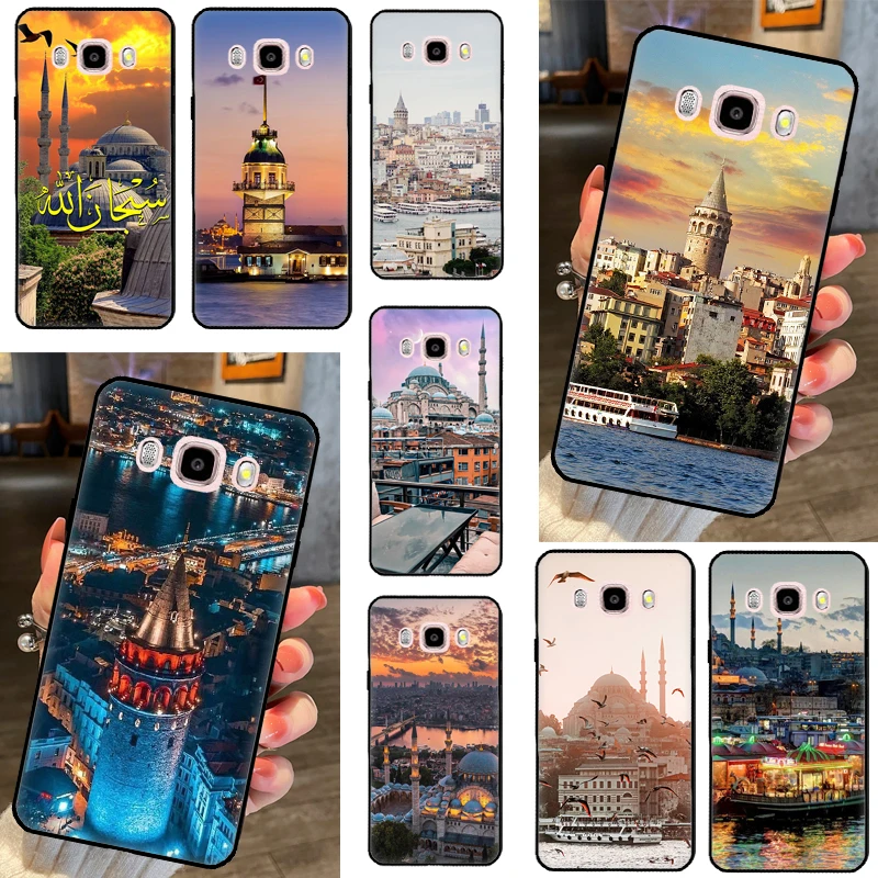 Turkey Istanbul Sceneary Building Case For Samsung Galaxy J6 J4 Plus A6 A7 A8 A9 J8 2018 J3 J5 J7 2017 J1 A3 A5 2016 Cover