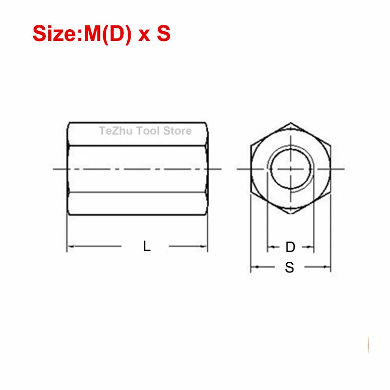 M4 M5 M6 M7 M8 M9 Spacer Brass Motherboard Standoffs Hex Board Rack Stud Spacing Screw Hexagon Copper Female PCB Pillars Bolt
