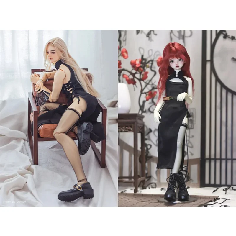 

New- BJD /SD Doll Clothes Dress Girls Beautiful 1/4 msd ID75 73 75cm Cheongsam Set In Stock Elegant Gifts BJD Doll Accessories