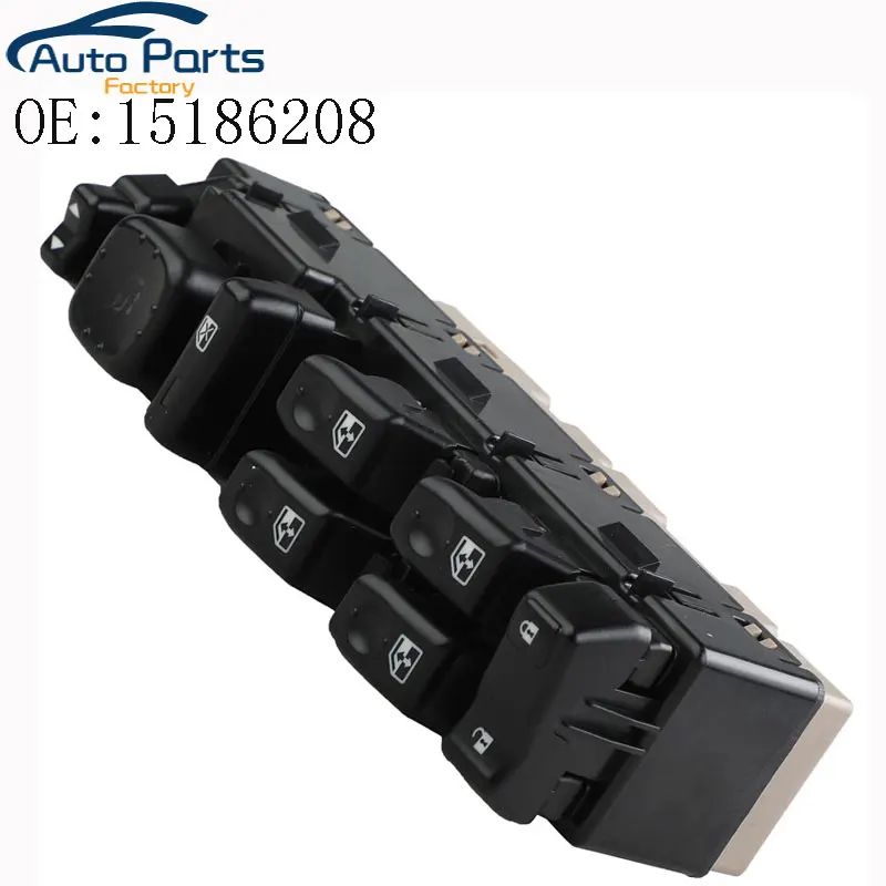 

New Front Left Power Window Switch For 2003- 2006 GMC Tahoe Yukon Suburban Escalade 15186208