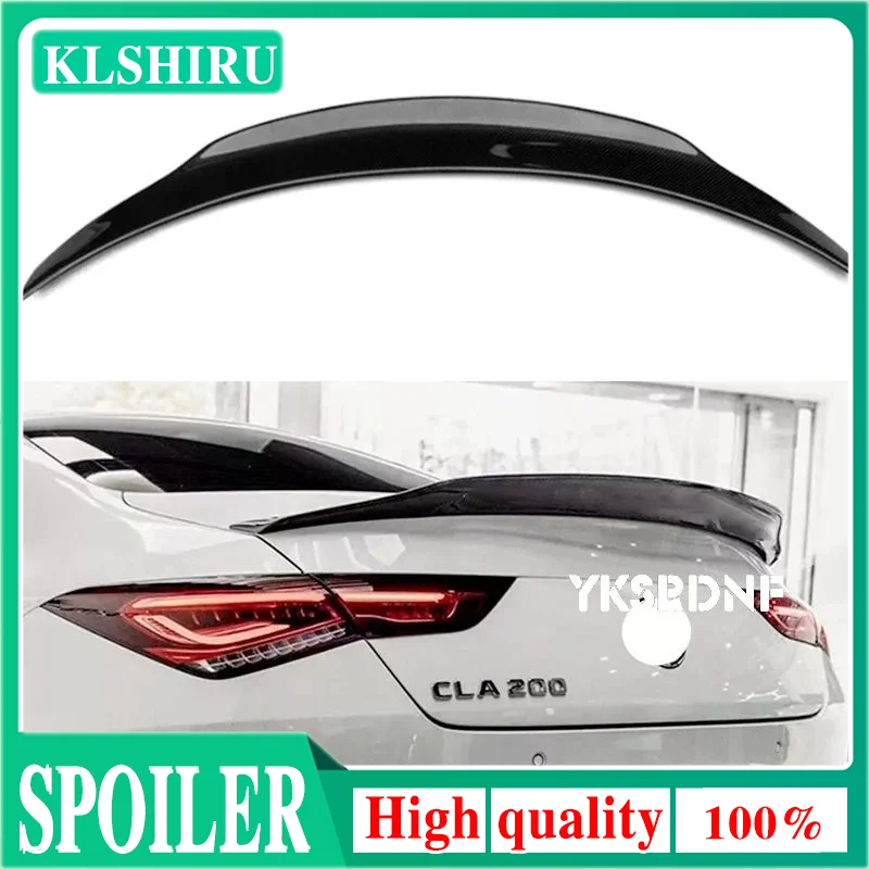 Für Mercedes-Benz CLA W118 C118 PSM Style Carbonfaser Heckspoiler Kofferraumflügel 2019-2024 FRP Wabenstruktur Geschmiedet