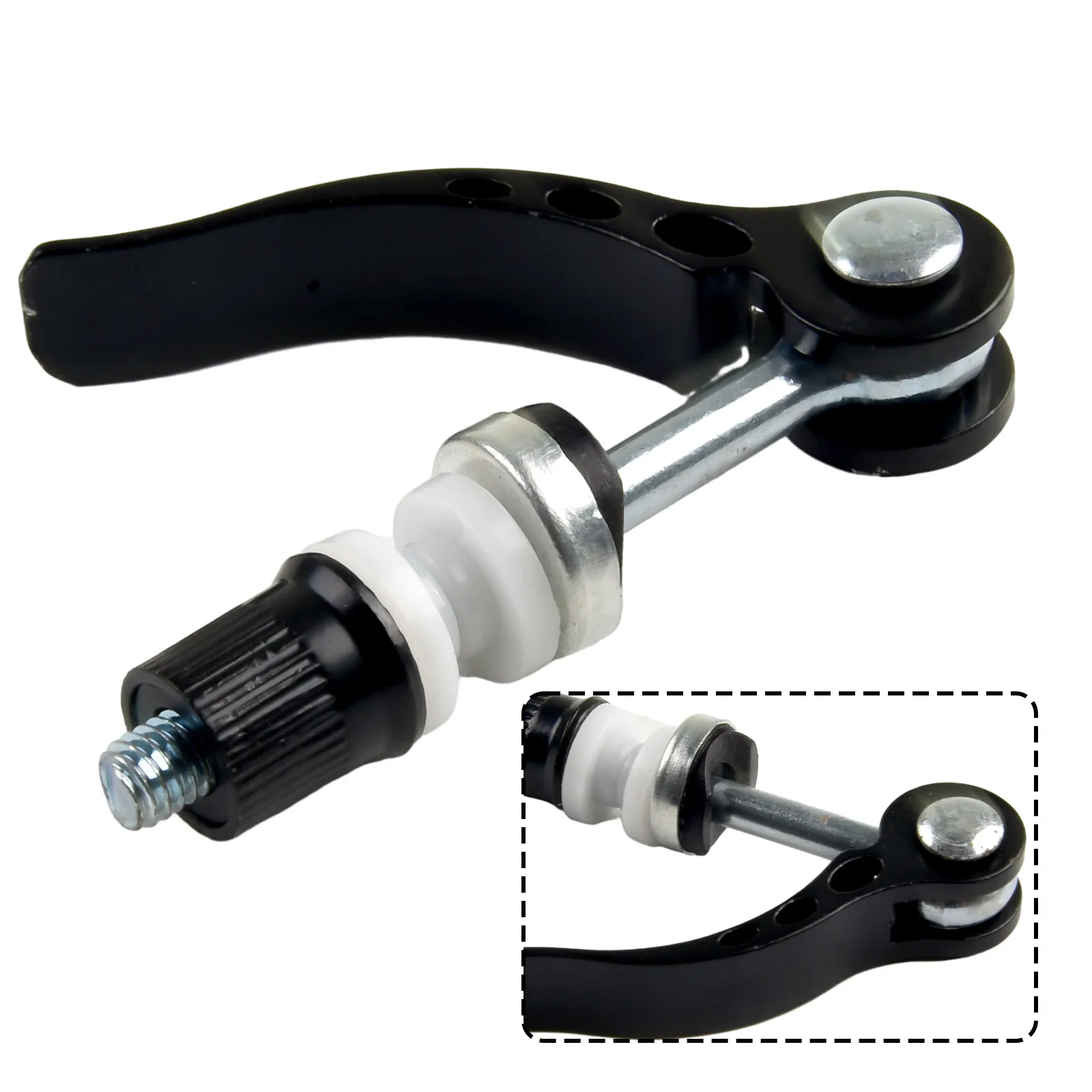 1Pc Mountain Bike Quick Release SeatPost Clamp Aluminium Alloy Locking Screws Bolt Clip Bicycle Seat Post Accessories