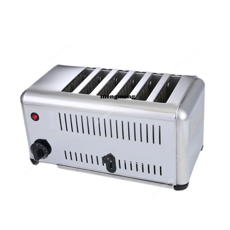 

Six pieces of toaster commercial buffet breakfast square charter machine four pieces toaster fully automatic toaster driver