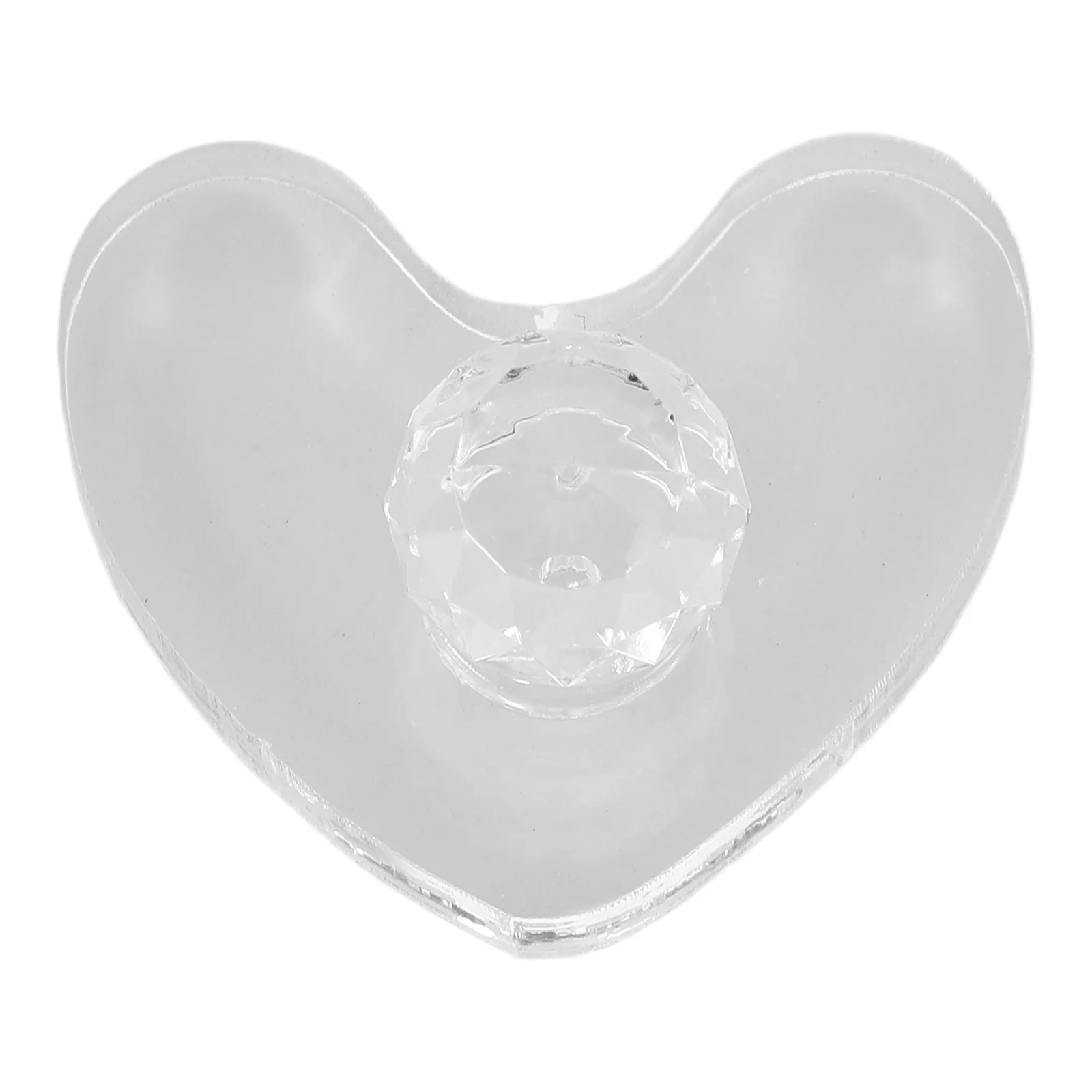 Herramienta de estampado de presión para bricolaje, forma de corazón, colorete, sombra de ojos, molde compacto, accesorio de maquillaje, dispositivo de belleza