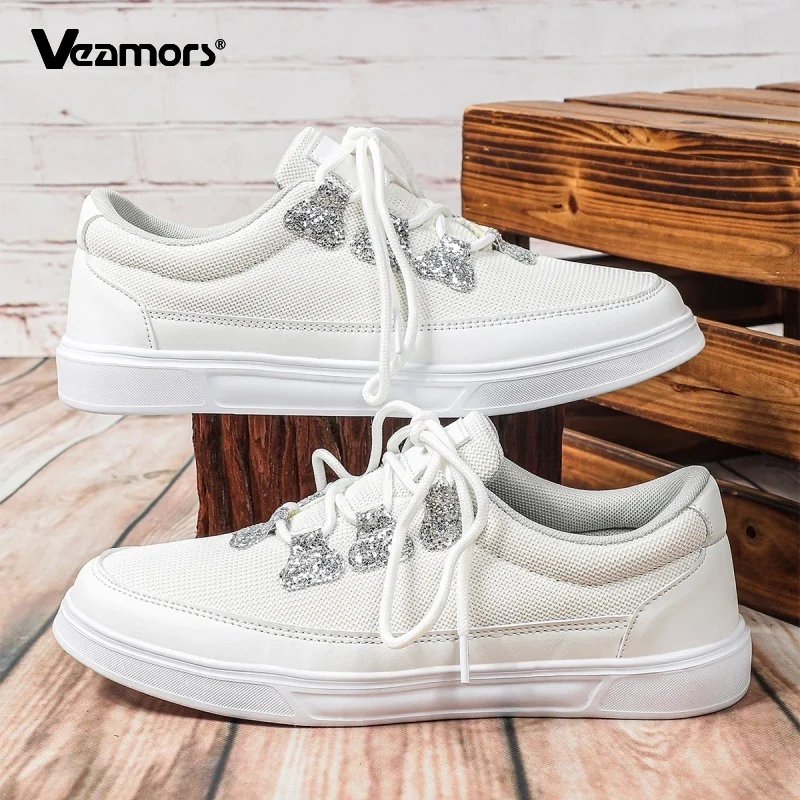 

Fashion Platform Board Shoes for Women Men Fashion Lace-up Casual Sneakers Unisex Breathable Outdoor Walking Traveling Shoes