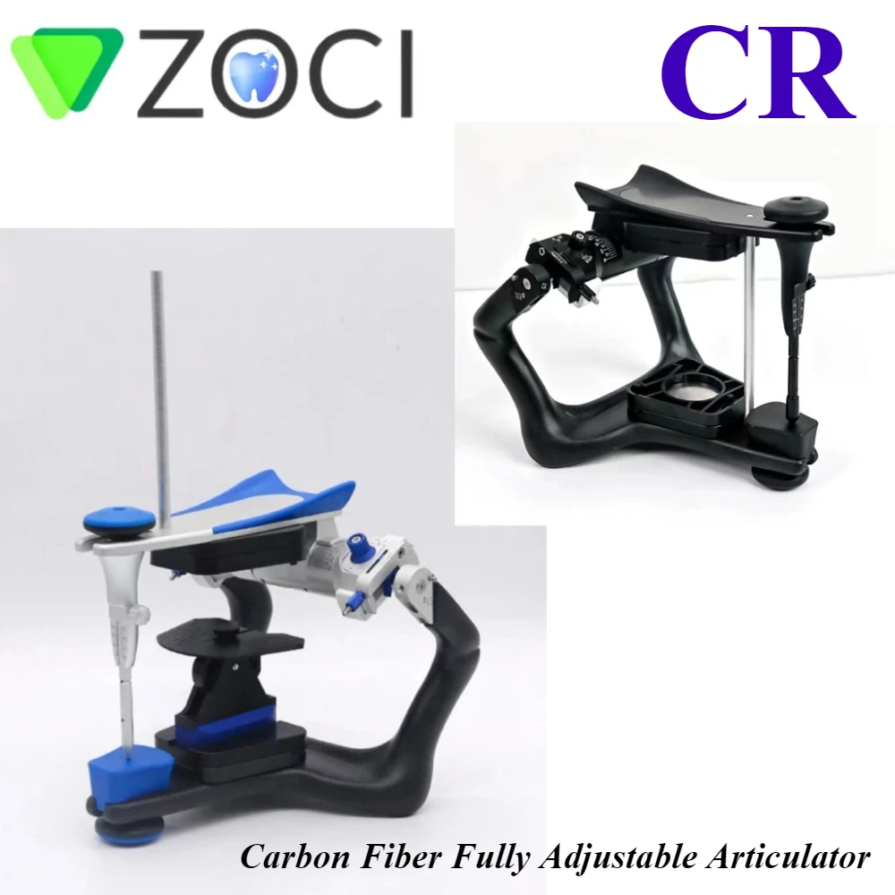 Dental Lab Fully Adjustable Carbon CR Articulator with Quickssplit Magnetic Plates Laboratories Equipment