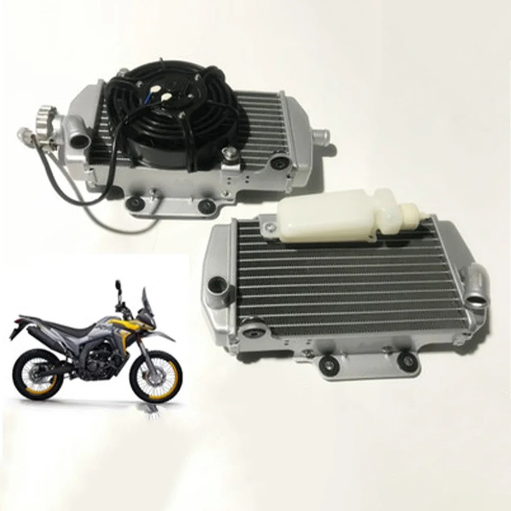 Accesorios de Rally Voge 300, tanque de agua de radiador Original para motocicleta Voge Rally 300 con tanque de agua de refrigeración, tanque de agua con ventilador