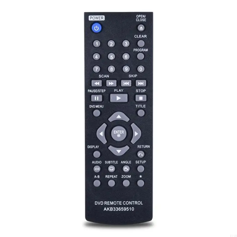 E1YB Remote Controller Replacement Remote Control for DVD Player DVX390 DP122 DVX440 DP520 DP522 DVX452 DVX450