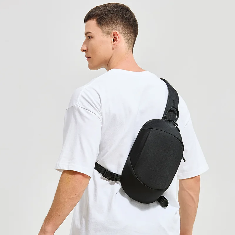 

Мужская нагрудная сумка, повседневная сумка на одно плечо большой вместимости, сумка через плечо в японском стиле, поясная сумка для мужчин и женщин.