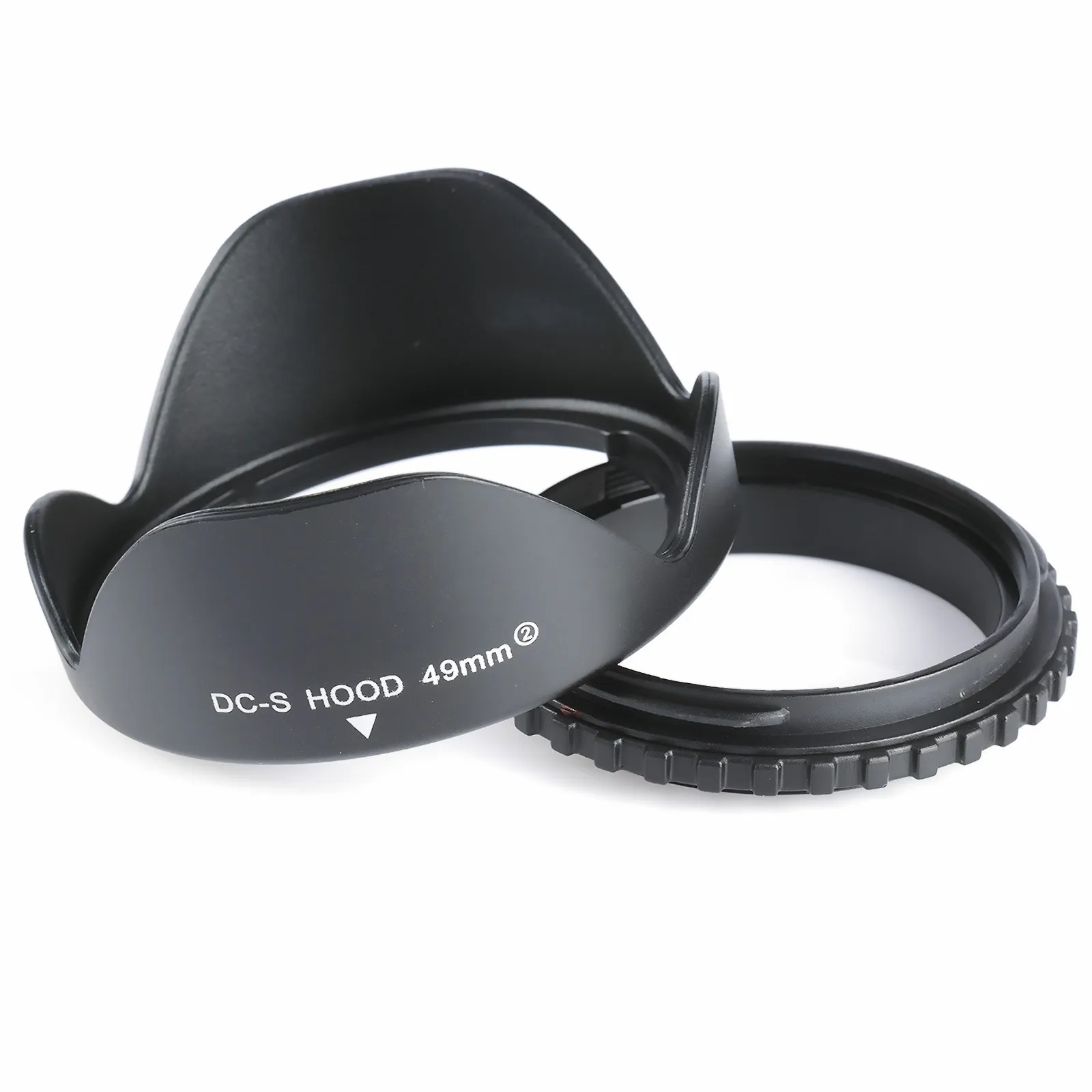 Reversible Flower Lens Hood Tulip Petal+lens cap 49mm/52mm/58mm/55mm/62mm/67mm/72mm/77mm/82mm Camera Lente for Canon Nikon Sony