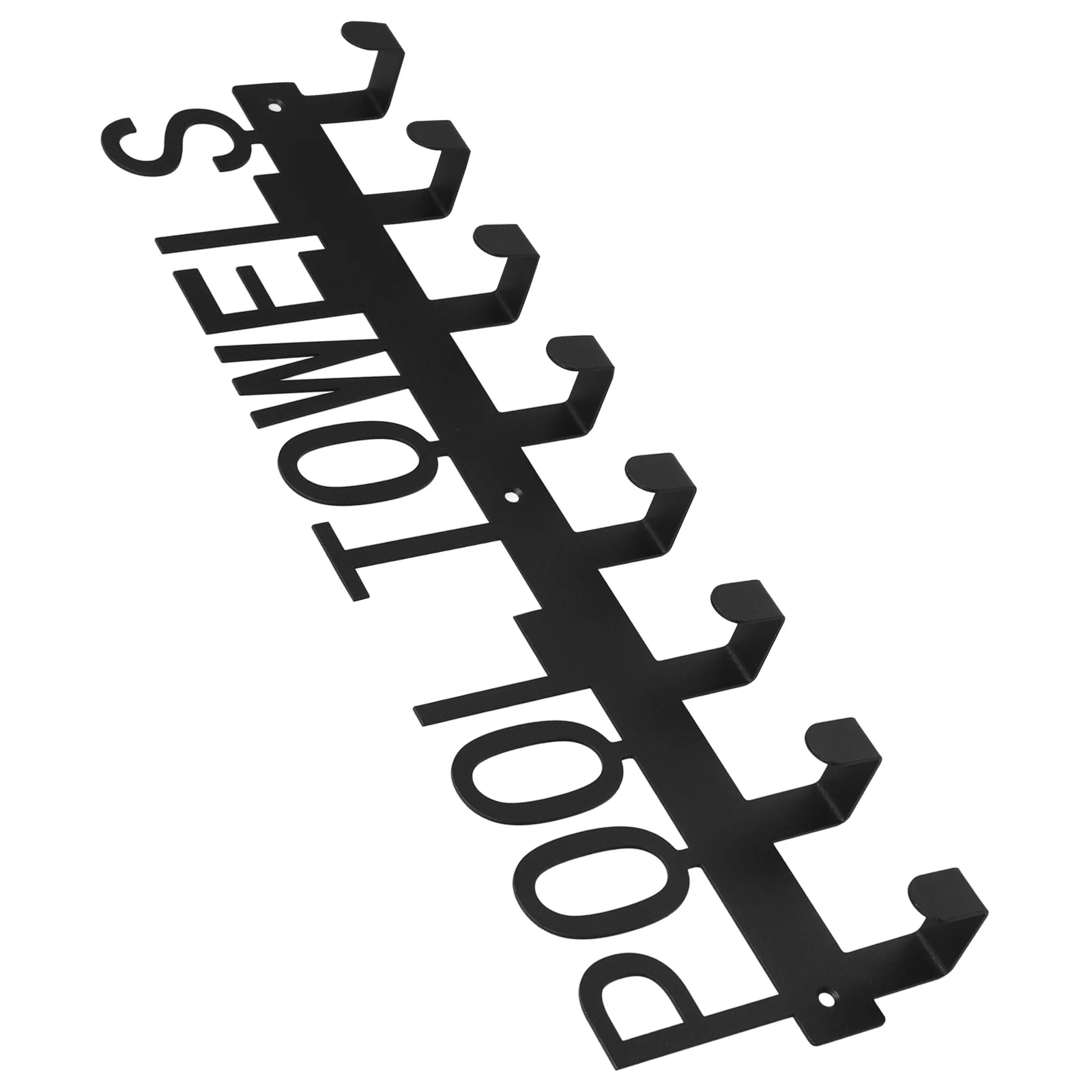 

Punch-Free Iron Towel Hook Rack Versatile Clothes Hanger for Bathroom Kitchen Bedroom Household Use Pool Towel Rack Outdoor