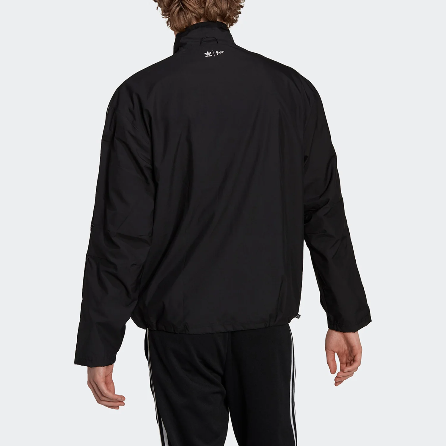 Adidas genuine clover men's comfortable sports stand up collar jacket HN7030