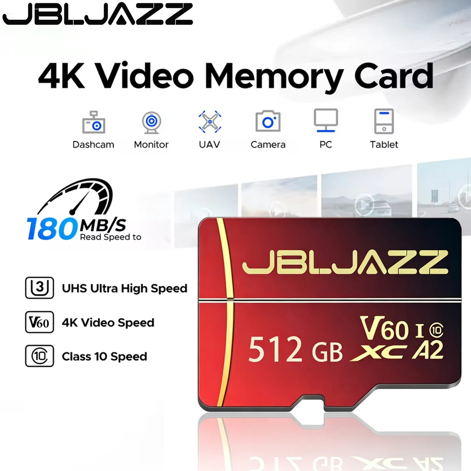 Tarjeta de memoria A2 U3, tarjeta Micro SD V60, tarjetas Flash de alta velocidad, 128GB, 256GB, 64GB, MINI tarjeta SD de 512GB para teléfono, cámara de acción GoPro