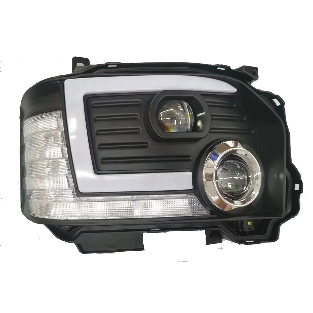 Retrofit LED Headlight For Hiace 200 Auto Lighting System Black Frame For Hiace KDH 200 Series Led Refitting Front Lamp Toyota