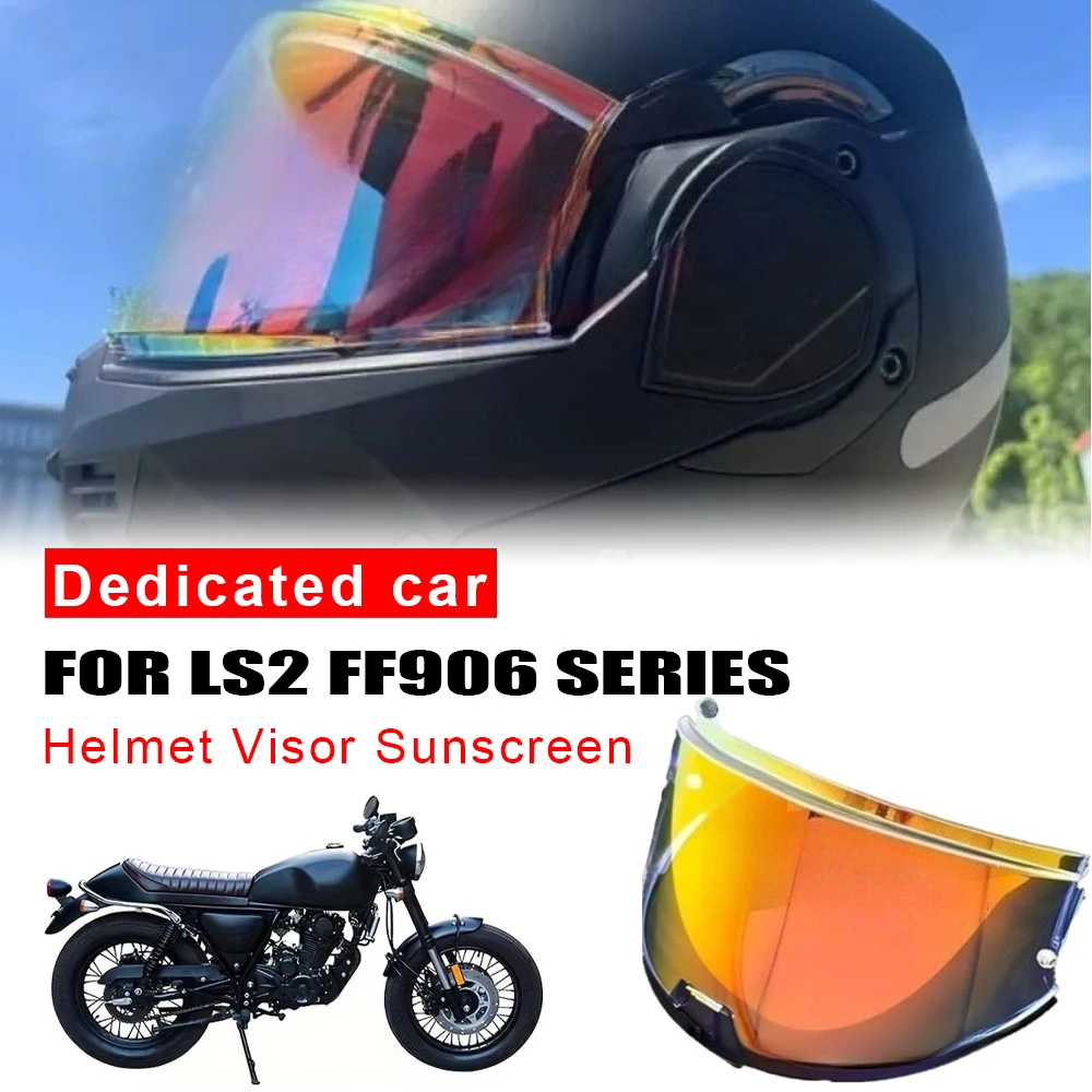 Helmet Visor Sunscreen Motorcycle Accessories for LS2 FF906 Advant Viseira Capacete Pour Moto Casque Lens Replacement