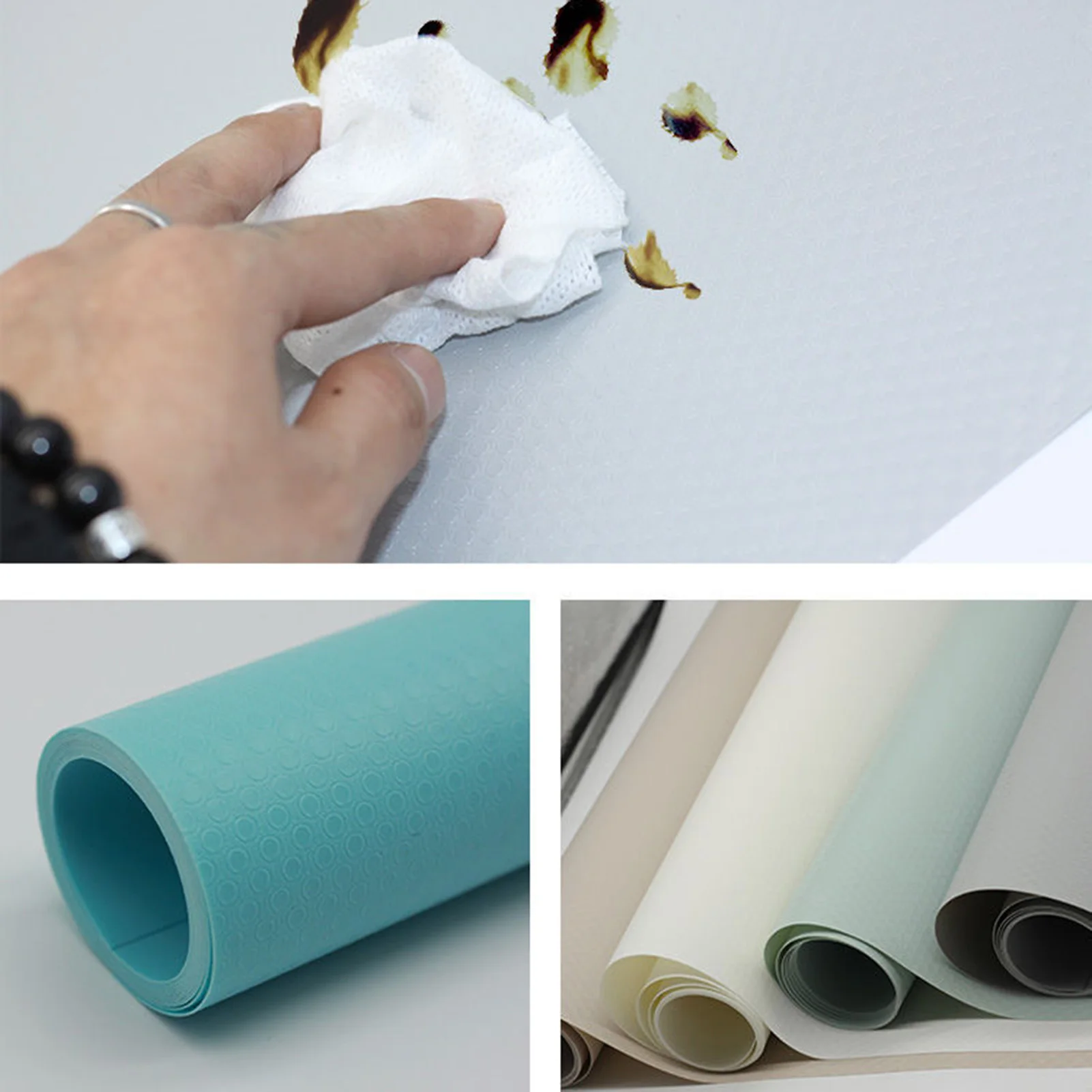 Kitchen Drawer Liners Moisture-proof Mat Thickened Desktop Mat for Drawer Refrigerator