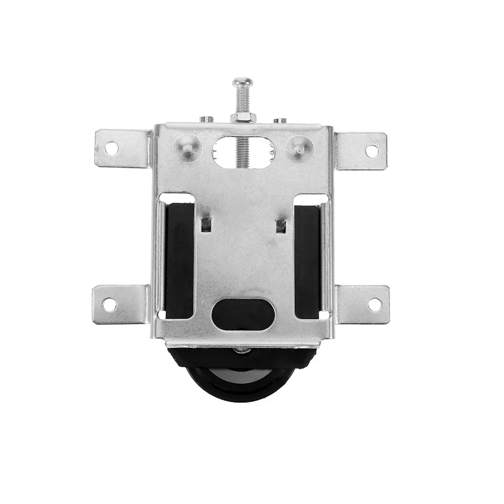 

Replacement Roller Kit Cabinet Door Pulley Iron Alloy Components Quiet Operation Design Adjustable Sliding Door Roller